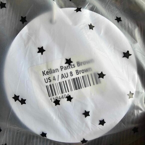 Princess Polly, Ladies Keilan Pants Brown. Size: 4 (US). NIB/NWT - Picture 4 of 9